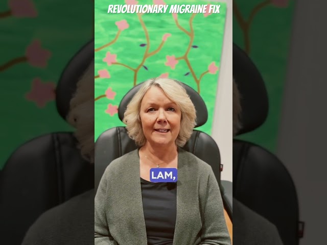Dr. Lam’s Revolutionary Migraine Fix!  Listen to her testimonial.