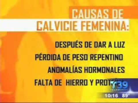 Dr. Lam appears on Telemundo speaking about female hair loss in Spanish